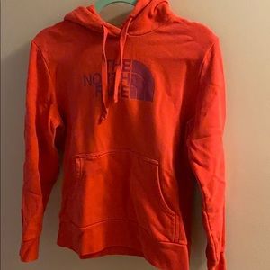 North Face hooded sweatshirt